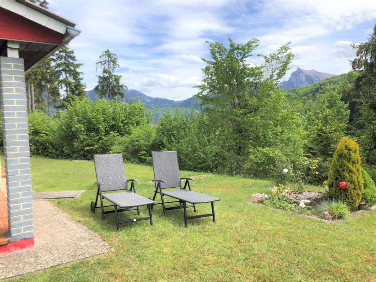 Ferienhaus Am Traunsee Mit Bergsicht เทราน์เคอร์เคน ภายนอก รูปภาพ